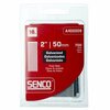 Senco 2 in. 16 Ga. Straight Strip Galvanized Finish Nails 700 pk A402009